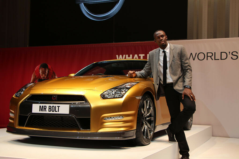 Der goldene GT-R wird versteigert