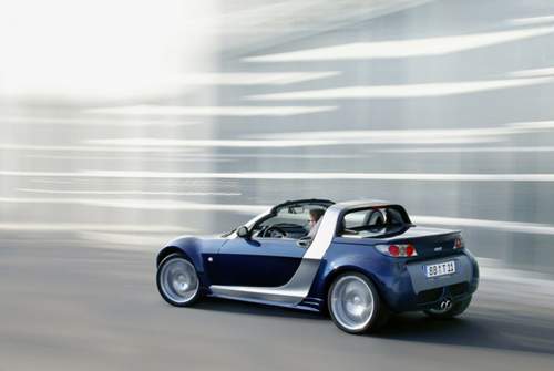 Das bislang sportlichste Modell der Markengeschichte: Der Smart Roadster wurde von 2003 bis Ende 2005 gebaut