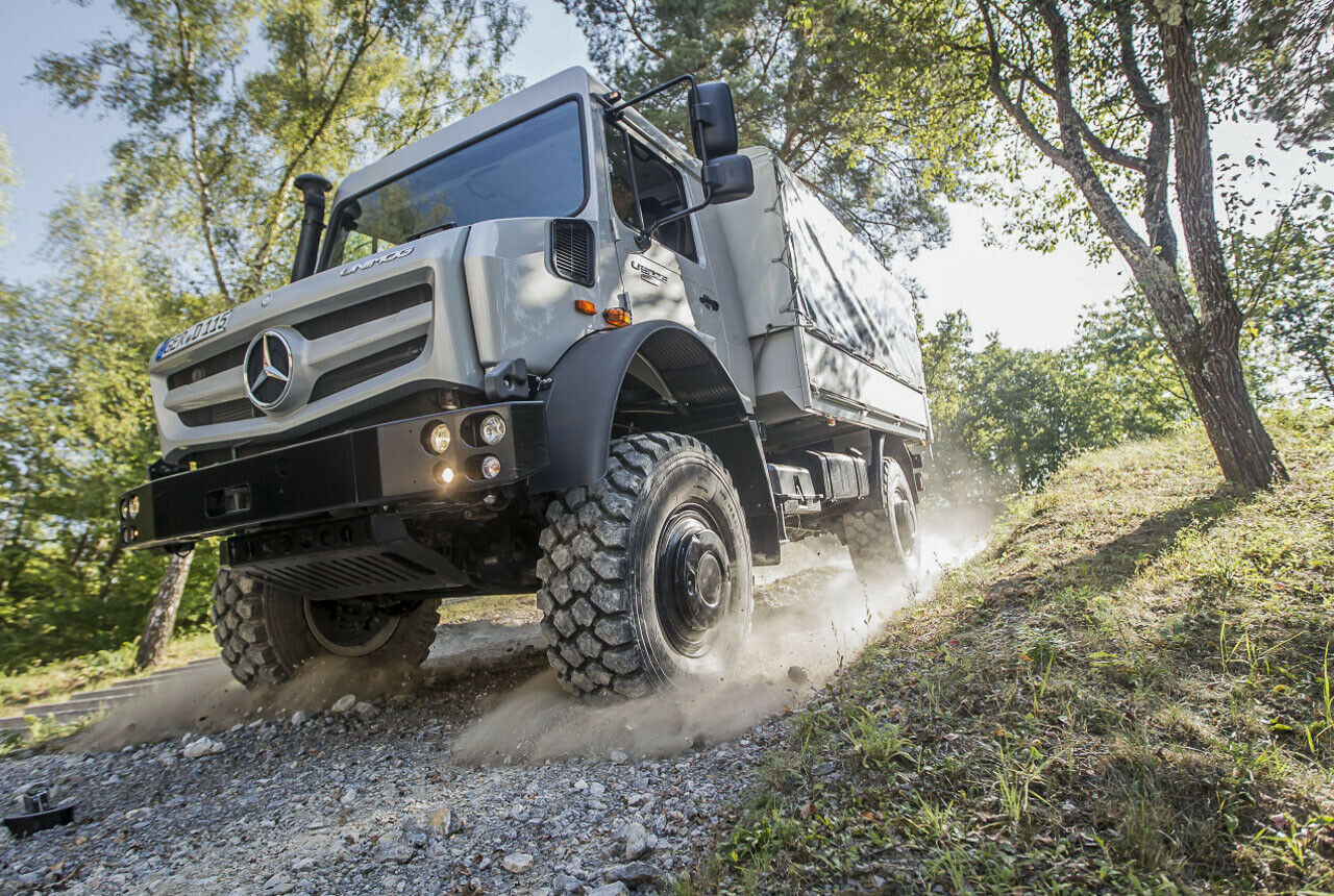 Der Motor der Baureihe OM 936 im U 5030 erfüllt die Abgasnorm Euro VI