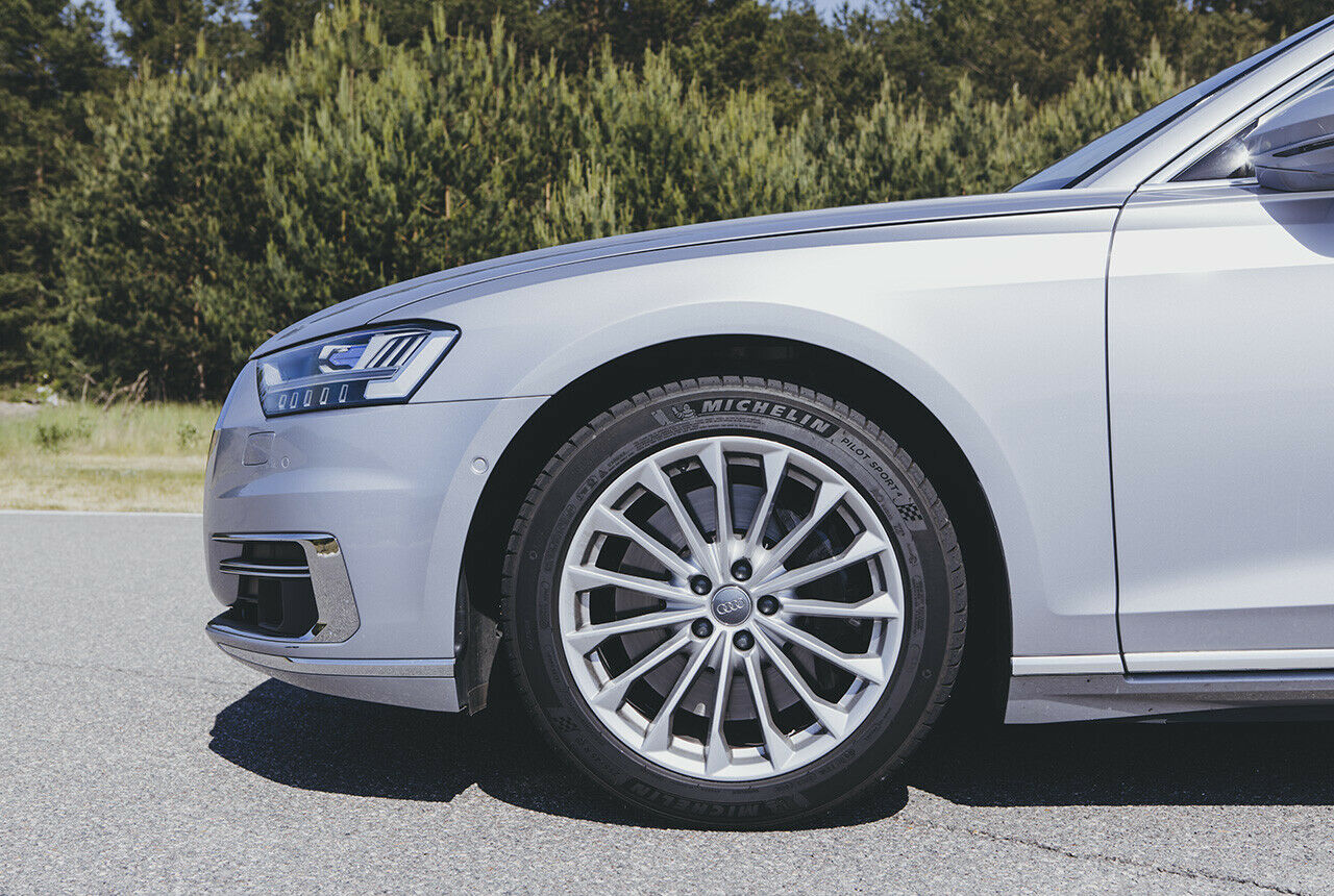 Auf unserem Audi sitzen 19-Zöller für 1.700 Euro extra