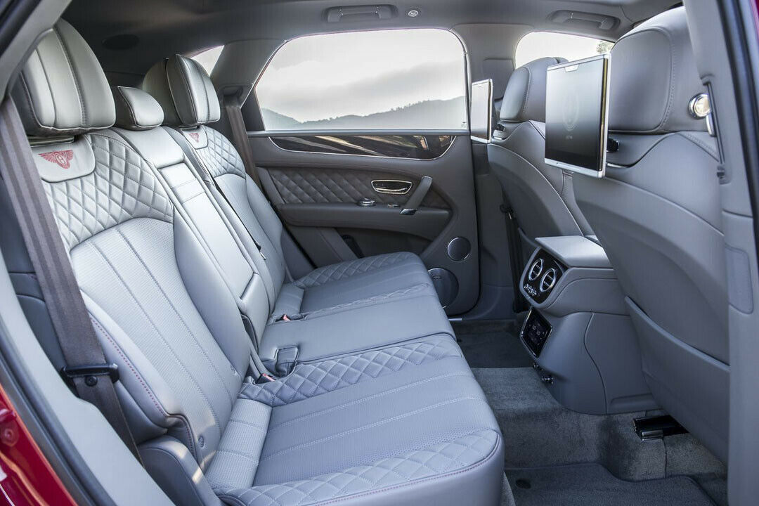 Bentley Bentayga: Rücksitze