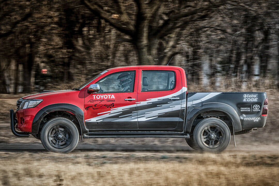 Die Basis für den Rex: Ein Hilux mit Doppelkabine