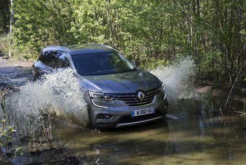 Durchgekommen: Der Renault Koleos überzeugt auf dem Offroad-Parcours
