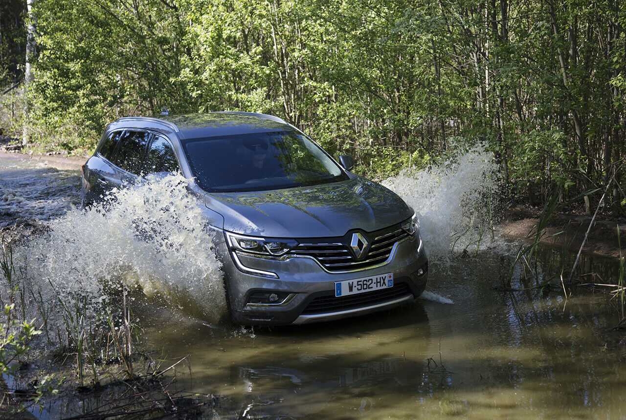 Durchgekommen: Der Renault Koleos überzeugt auf dem Offroad-Parcours