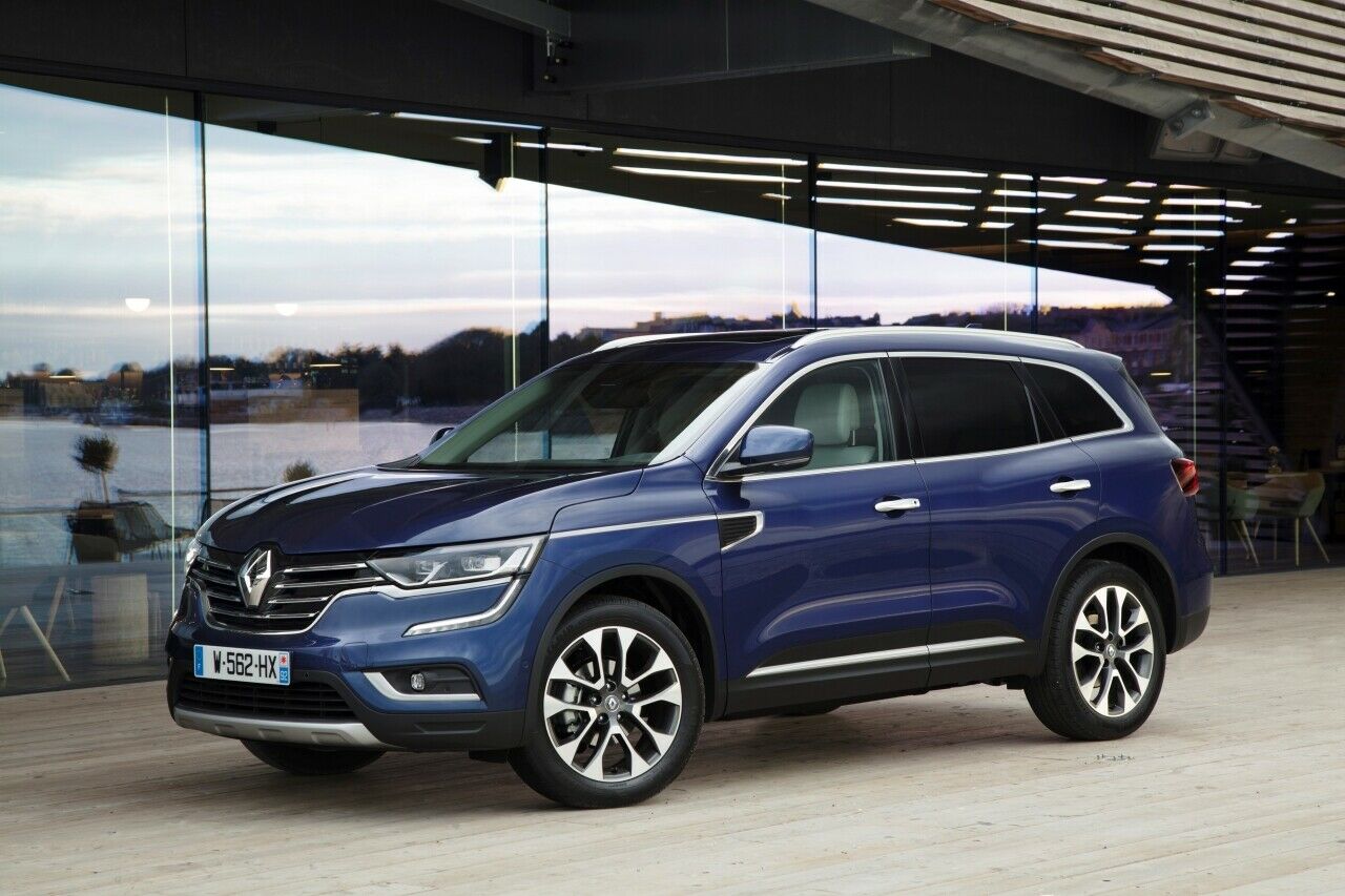 Technisch und optisch zeigt der Koleos Ähnlichkeit zum Allianz-Schwestermodell Nissan X-Trail