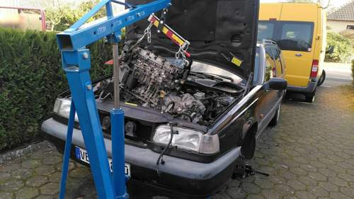Motoreinbau die 2te