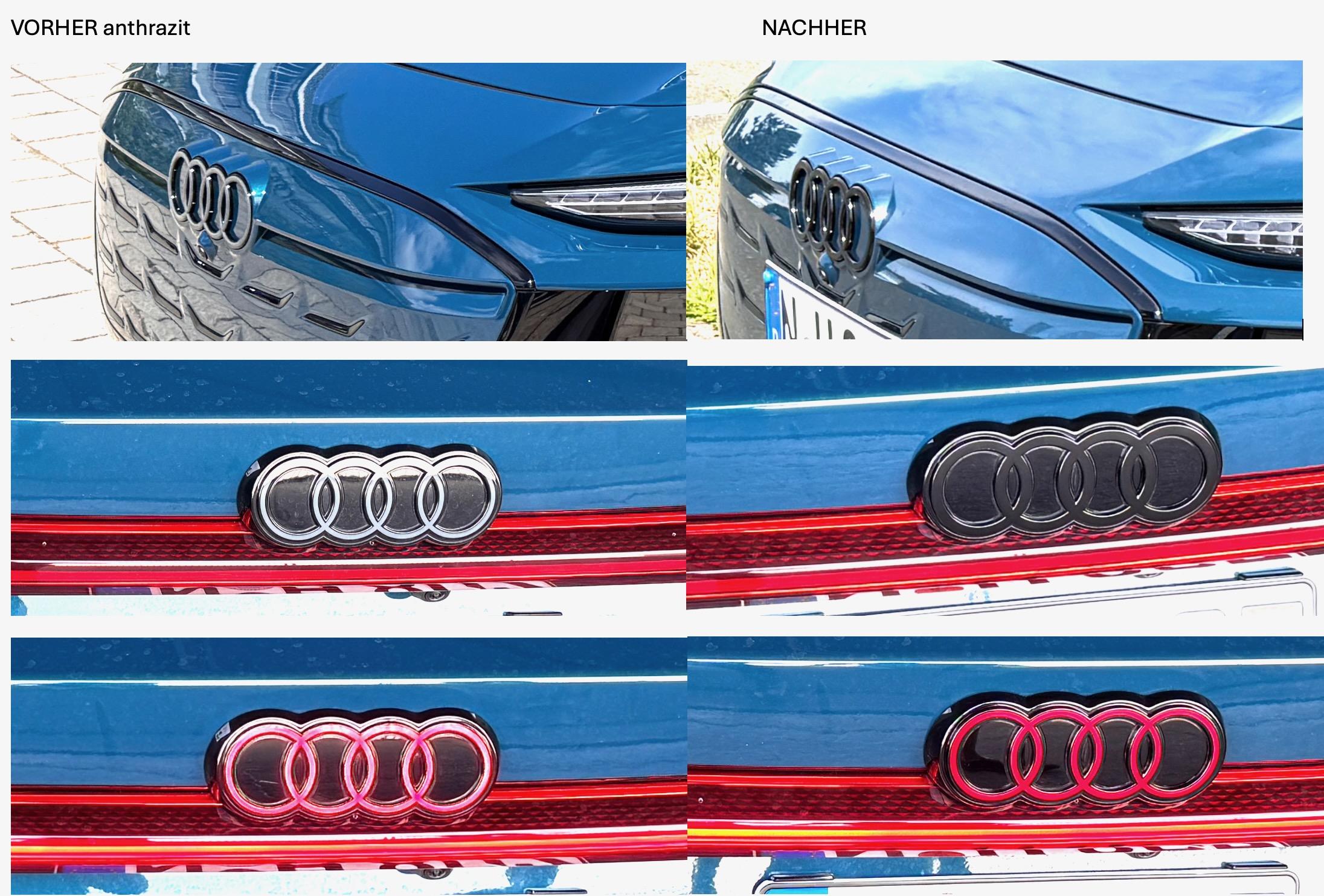 Audi Ringe foliieren