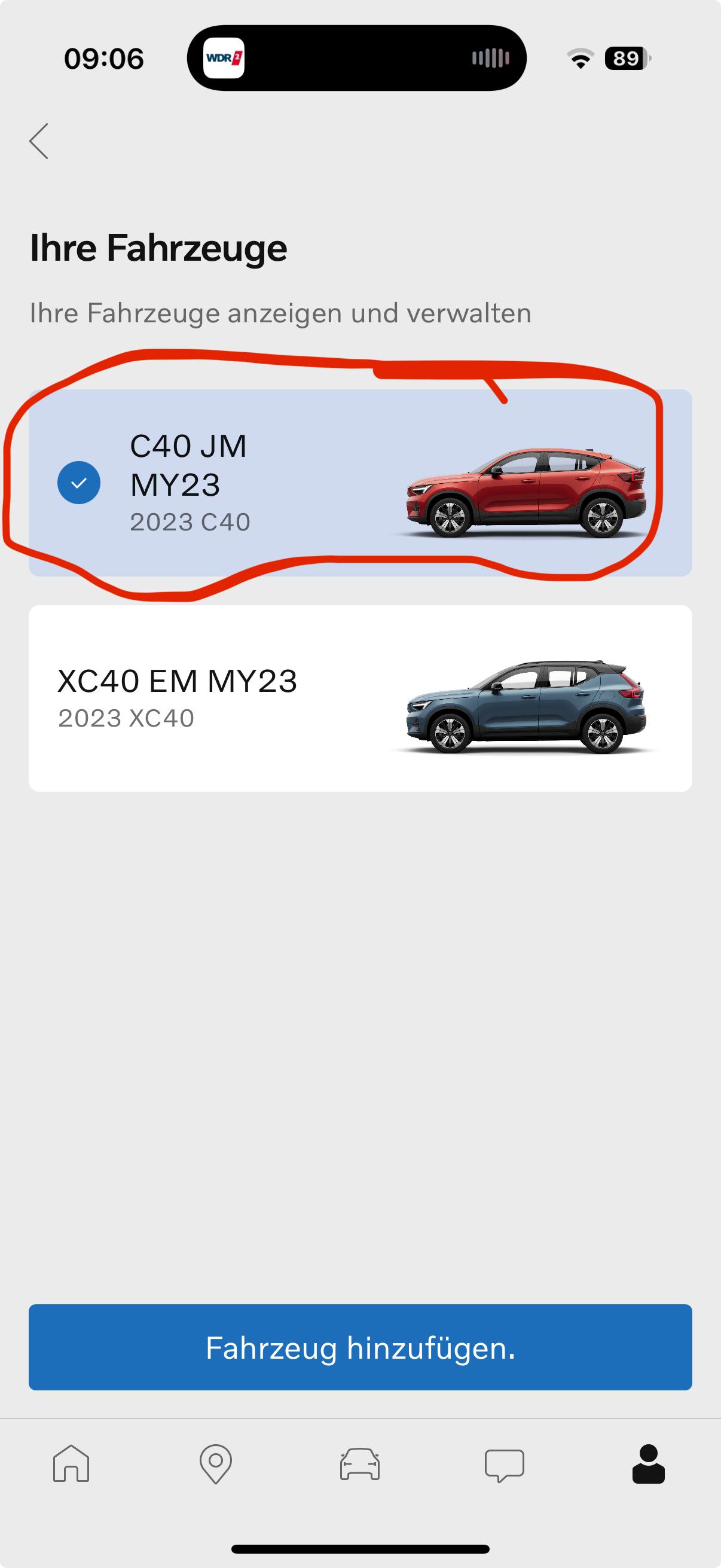 Volvo Cars App - Funktionen