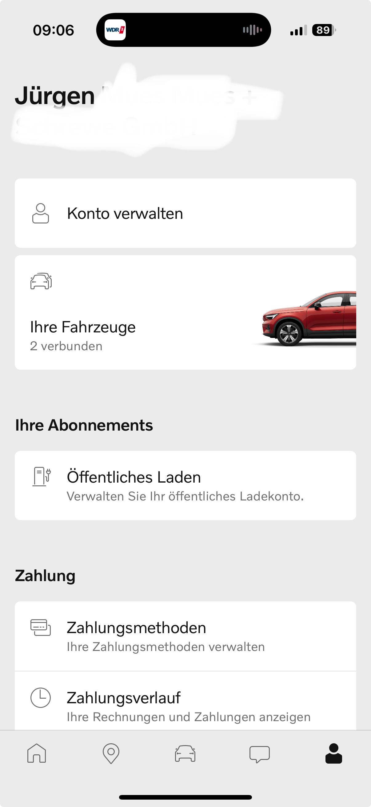 Volvo Cars App - Funktionen