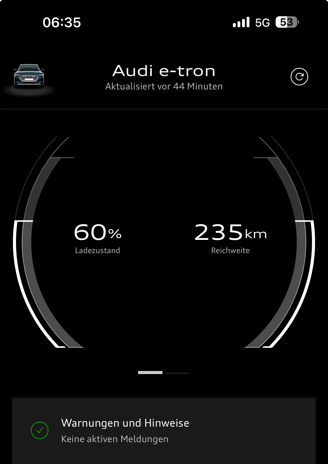 Realer Verbrauch (Q8) e-tron