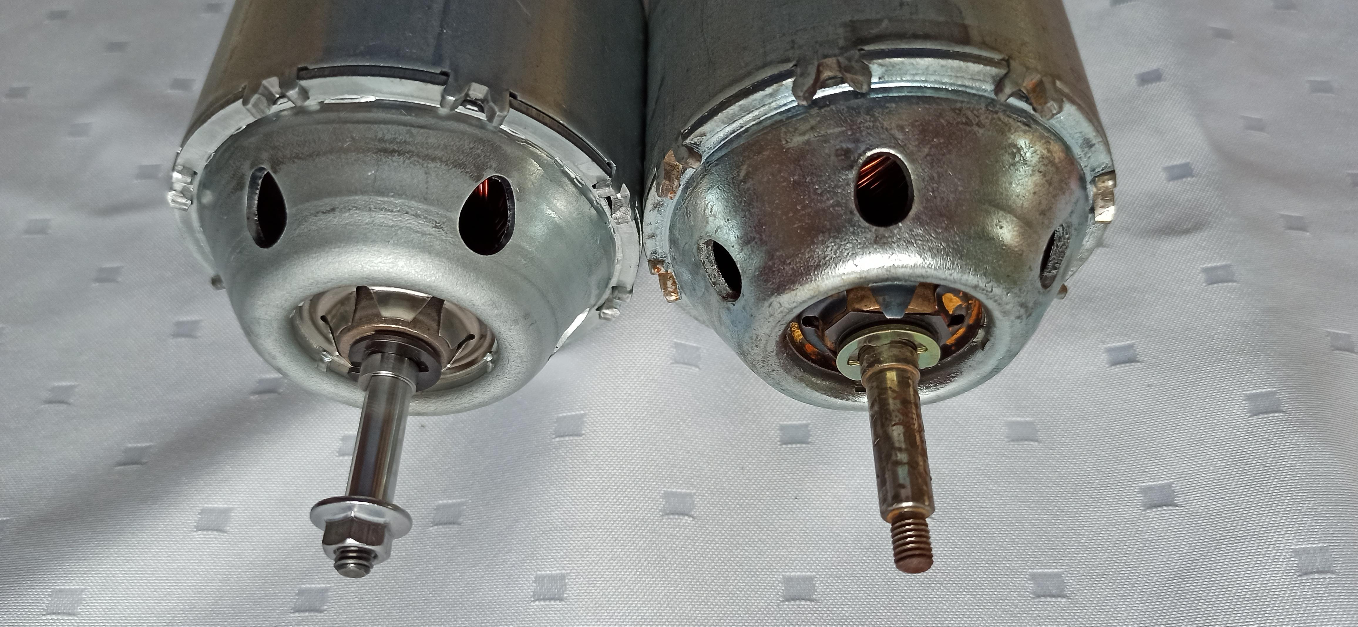 Links "nissan" rechts original