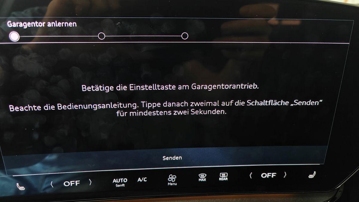Garagentoröffner lässt sich nicht einrichten