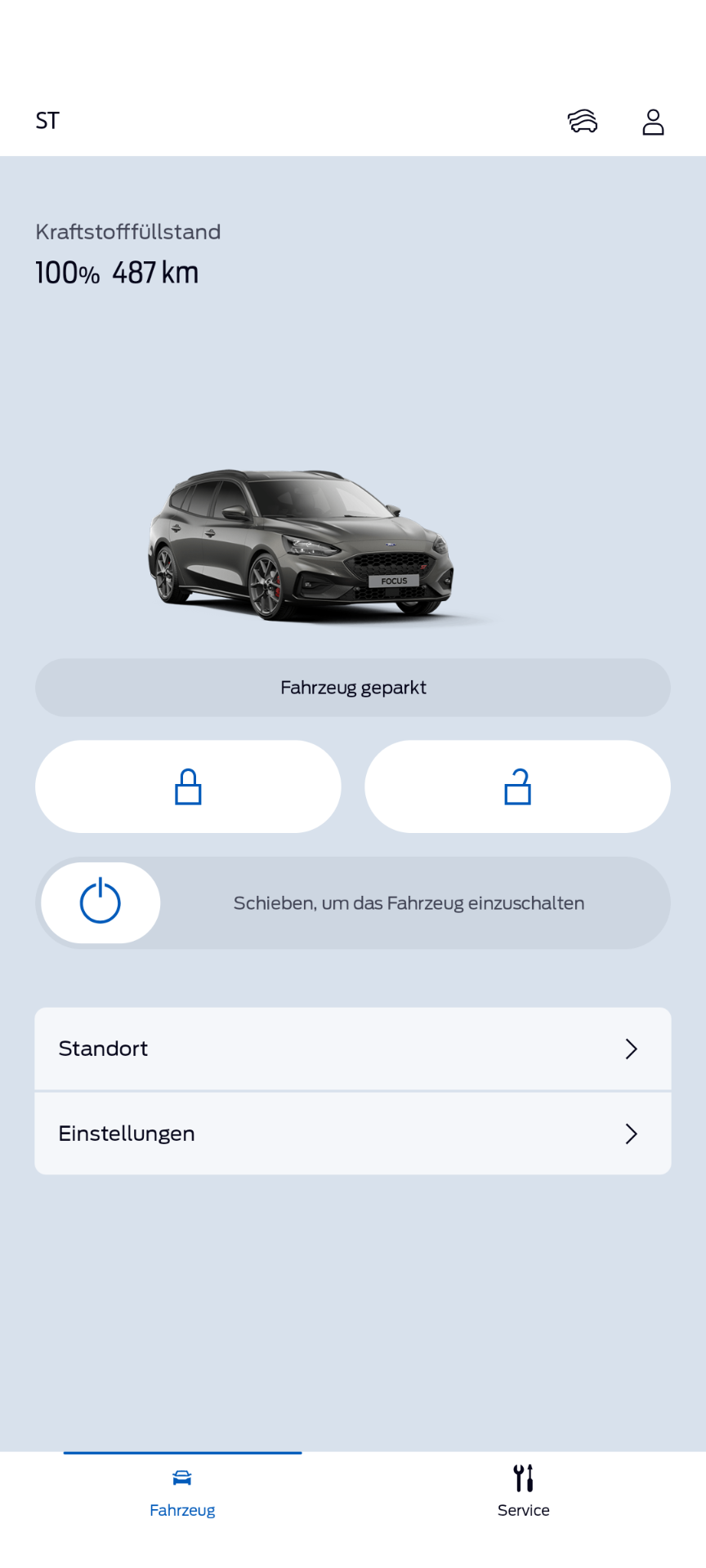 Ölwechselanzeige