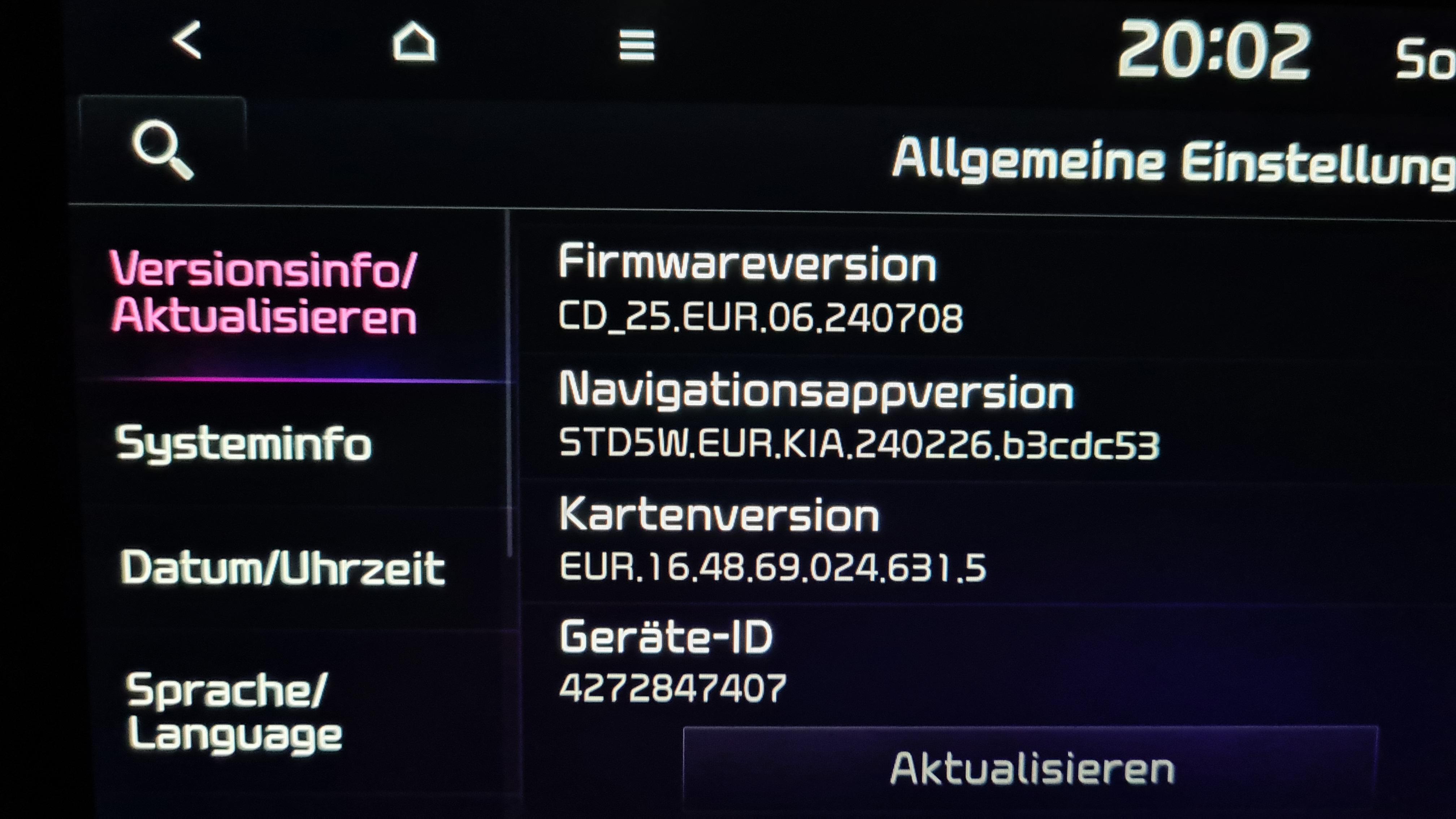 Navi-Update über USB-Sticl wird nicht erkannt